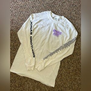 Jonas Brothers Happiness Begins Tour Band Longsleeve T-Shirt 2019 - size Small